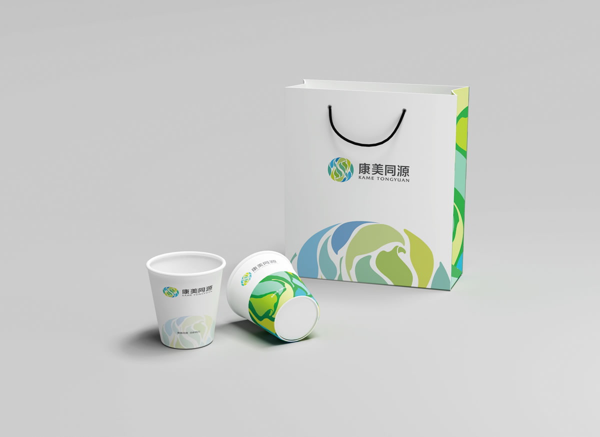 康美同源標(biāo)志設(shè)計(jì)、VI設(shè)計(jì)、商標(biāo)設(shè)計(jì)、店面設(shè)計(jì)_全力設(shè)計(jì)