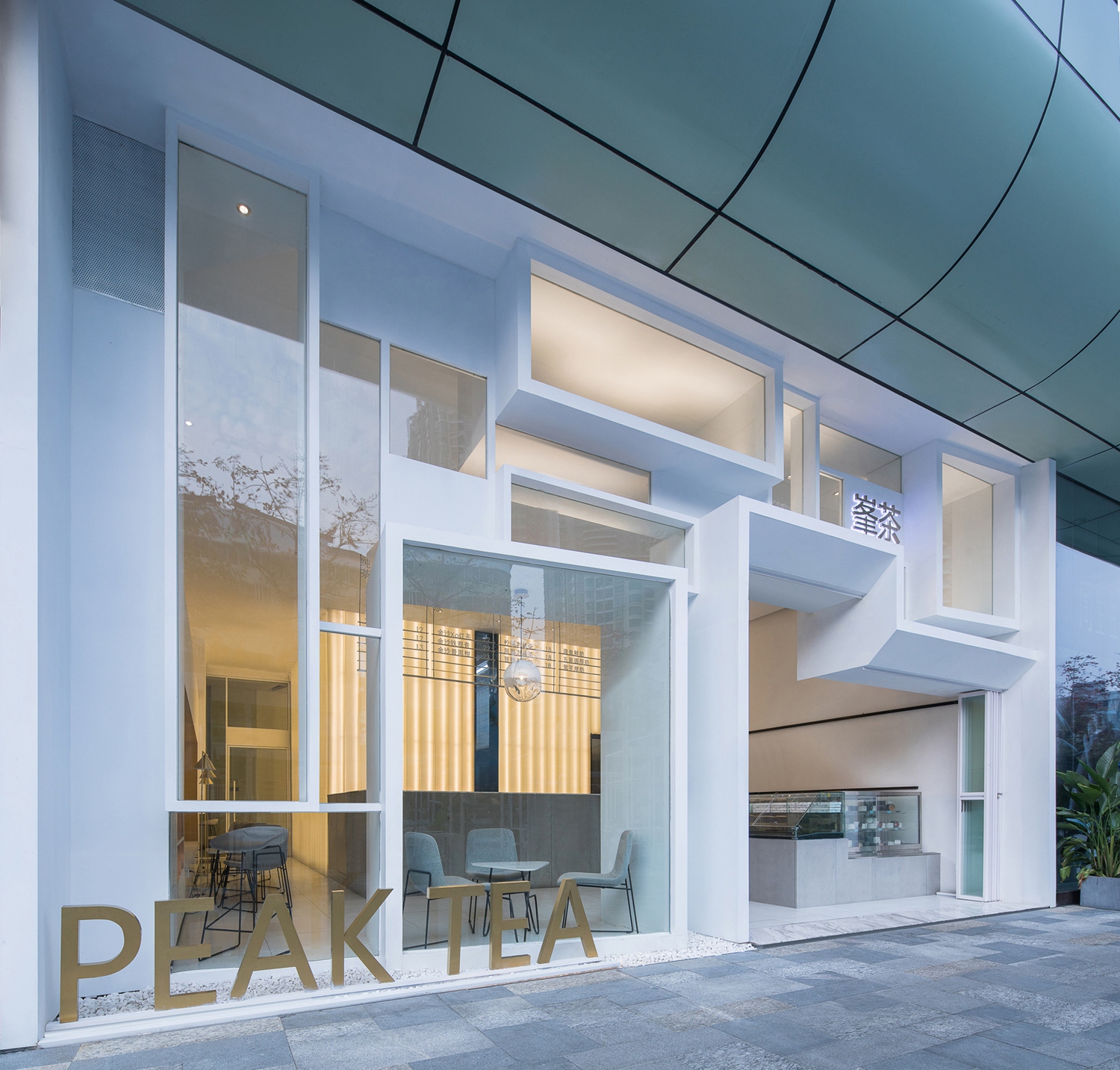深圳峯茶PEAK TE店面設(shè)計(jì),深圳峯茶PEAK TE空間設(shè)計(jì),商鋪形象設(shè)計(jì),SI設(shè)計(jì)