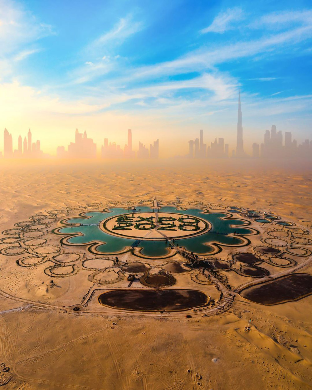 沙漠建造2020年世博會LOGO,沙漠建造2020年世博會標(biāo)志,世博會標(biāo)志設(shè)計