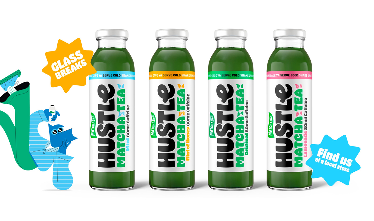 Hustle品牌能量飲料標志,Hustle品牌能量飲料包裝,飲料品牌設(shè)計,飲料包裝設(shè)計,飲料標志設(shè)計